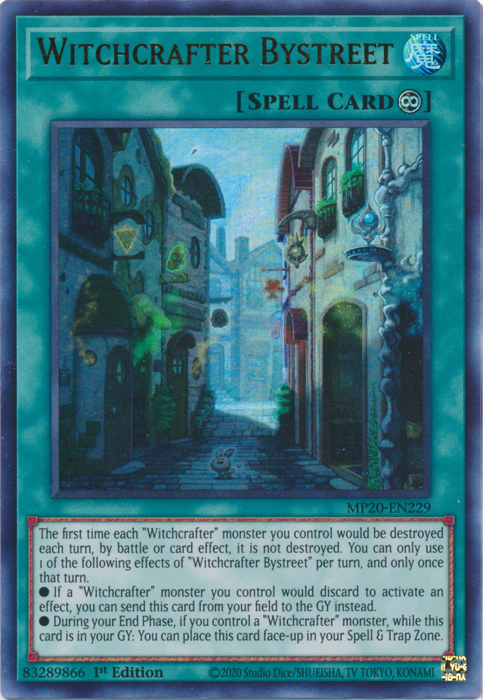 Witchcrafter Bystreet [MP20-EN229] Ultra Rare | Fandemonia Ltd