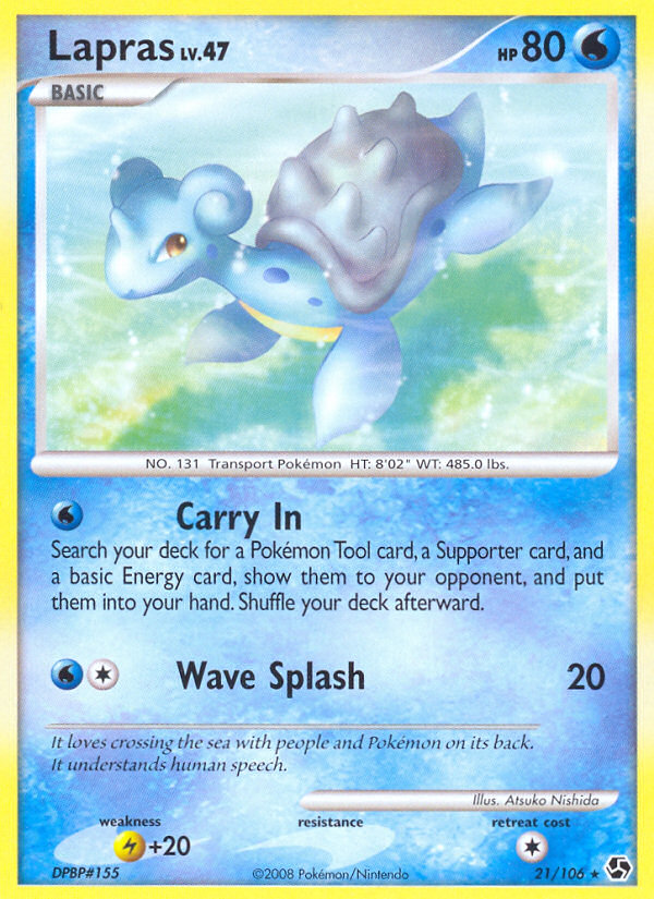 Lapras (21/106) [Diamond & Pearl: Great Encounters] | Fandemonia Ltd