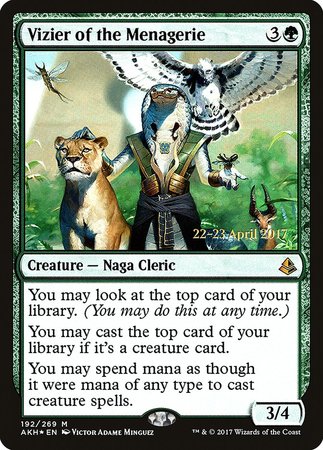 Vizier of the Menagerie [Amonkhet Promos] | Fandemonia Ltd