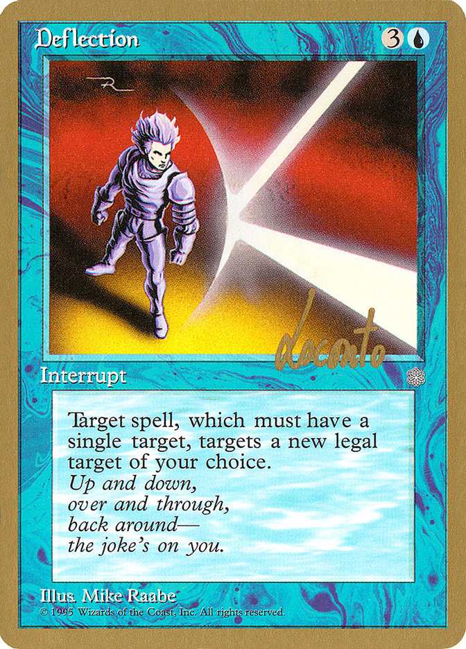 Deflection (Michael Loconto) [Pro Tour Collector Set] | Fandemonia Ltd