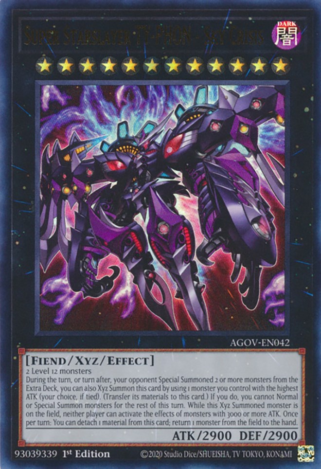 Super Starslayer TY-PHON - Sky Crisis [AGOV-EN042] Ultra Rare | Fandemonia Ltd