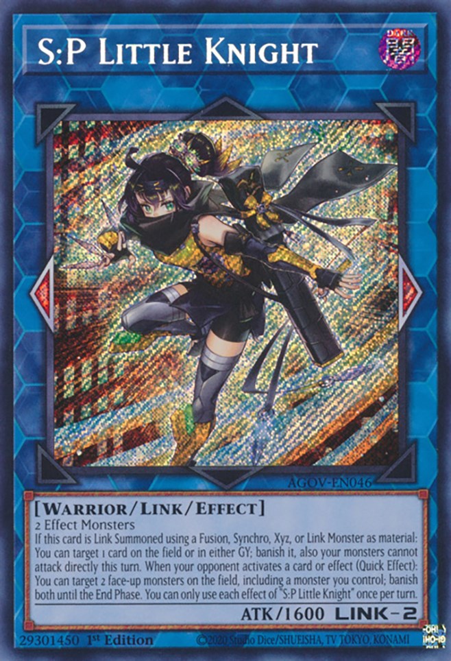 S:P Little Knight [AGOV-EN046] Secret Rare | Fandemonia Ltd