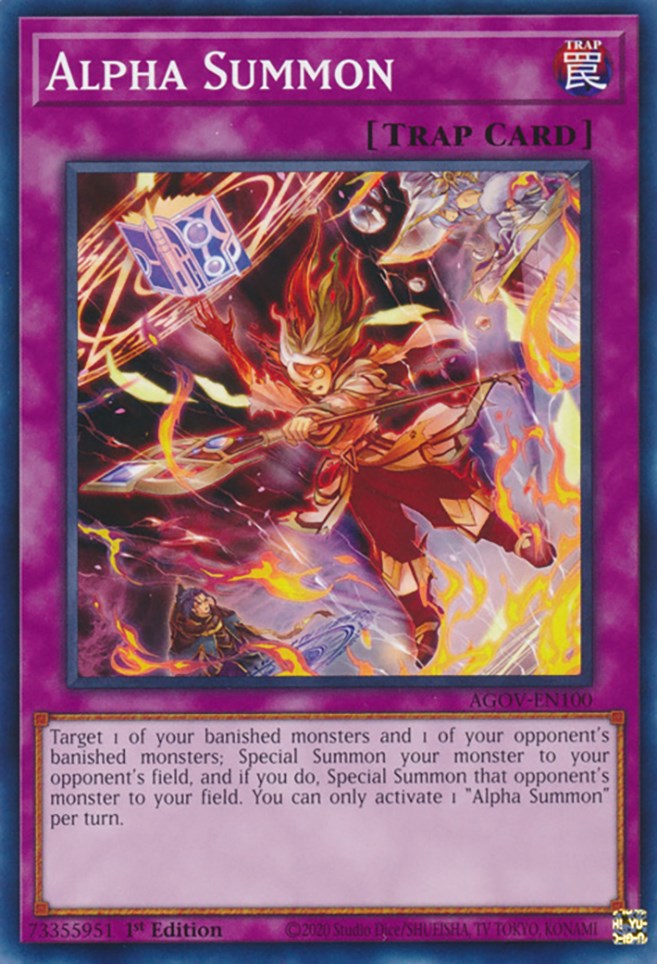 Alpha Summon [AGOV-EN100] Common | Fandemonia Ltd