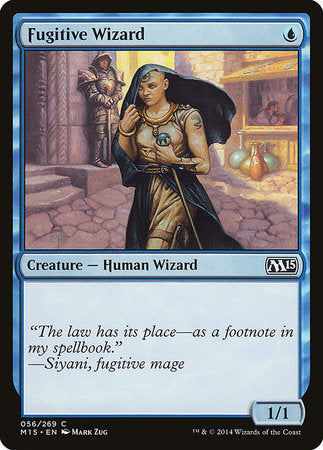 Fugitive Wizard [Magic 2015] | Fandemonia Ltd