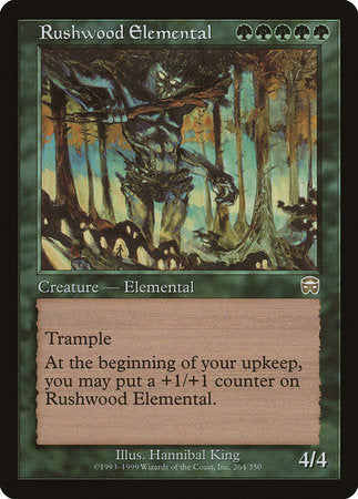 Rushwood Elemental [Mercadian Masques] | Fandemonia Ltd