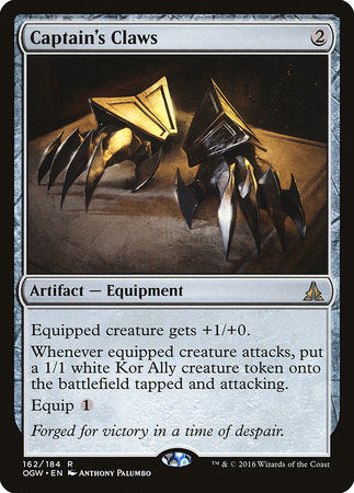 Captain's Claws [Oath of the Gatewatch] | Fandemonia Ltd