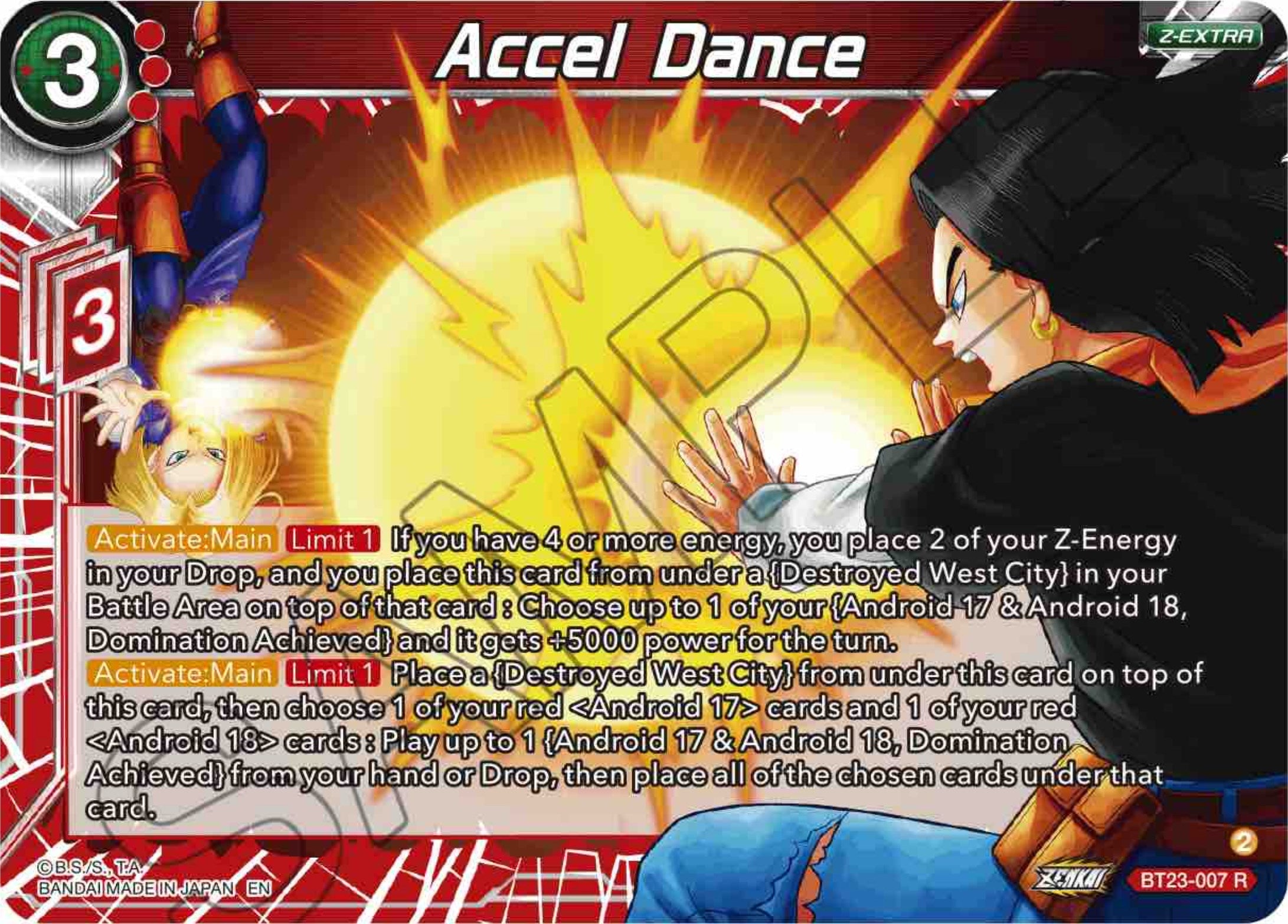 Accel Dance (BT23-007) [Perfect Combination] | Fandemonia Ltd