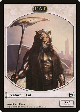 Cat Token [Scars of Mirrodin Tokens] | Fandemonia Ltd