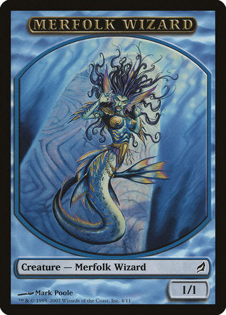 Merfolk Wizard Token [Lorwyn Tokens] | Fandemonia Ltd