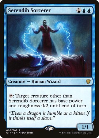 Serendib Sorcerer [Commander 2017] | Fandemonia Ltd