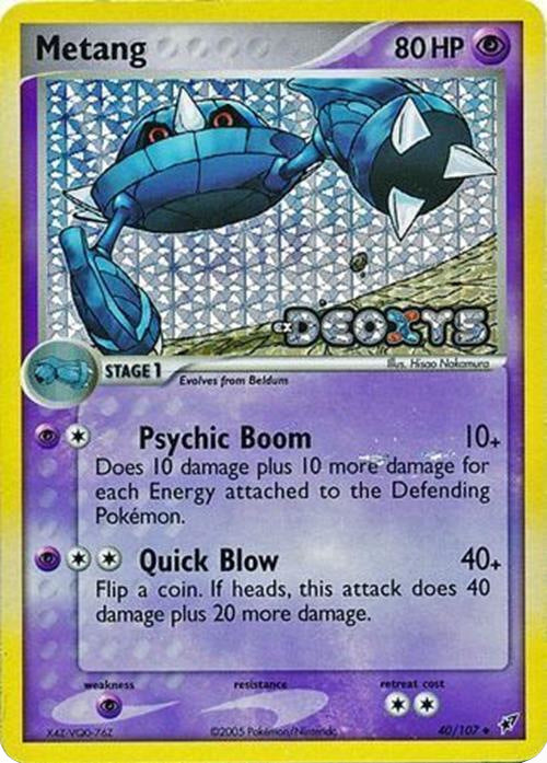 Metang (40/107) (Stamped) [EX: Deoxys] | Fandemonia Ltd