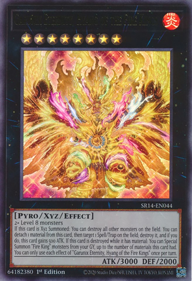 Garunix Eternity, Hyang of the Fire Kings [SR14-EN044] Ultra Rare | Fandemonia Ltd