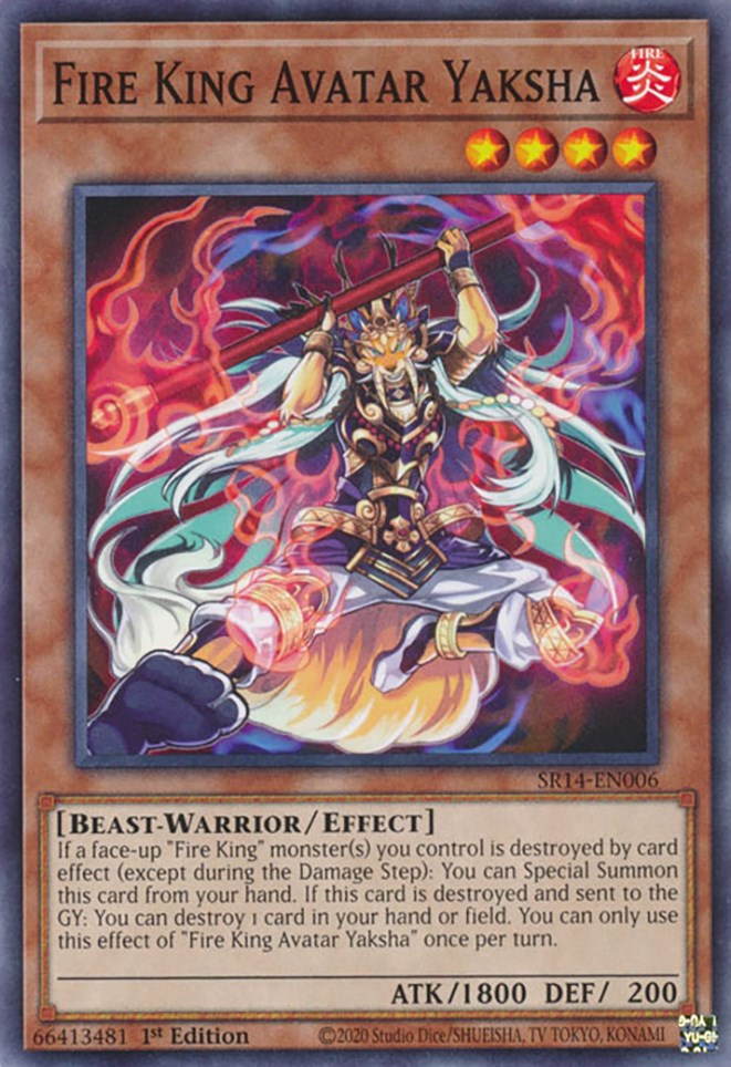 Fire King Avatar Yaksha [SR14-EN006] Common | Fandemonia Ltd