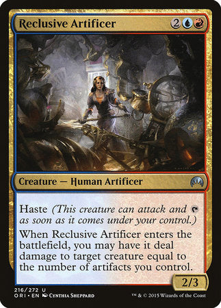 Reclusive Artificer [Magic Origins] | Fandemonia Ltd
