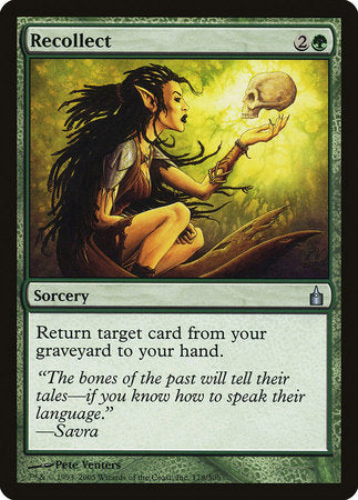 Recollect [Ravnica: City of Guilds] | Fandemonia Ltd