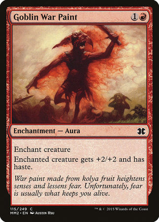 Goblin War Paint [Modern Masters 2015] | Fandemonia Ltd