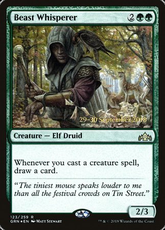 Beast Whisperer [Guilds of Ravnica Promos] | Fandemonia Ltd