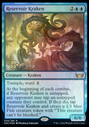 Reservoir Kraken [Streets of New Capenna Prerelease Promos] | Fandemonia Ltd