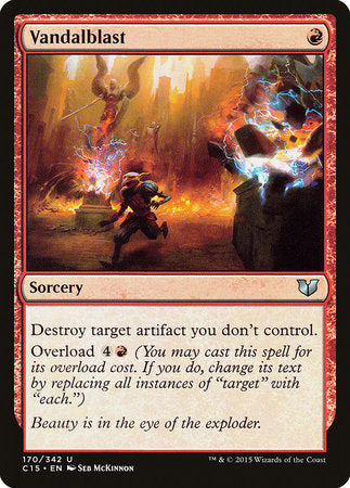 Vandalblast [Commander 2015] | Fandemonia Ltd