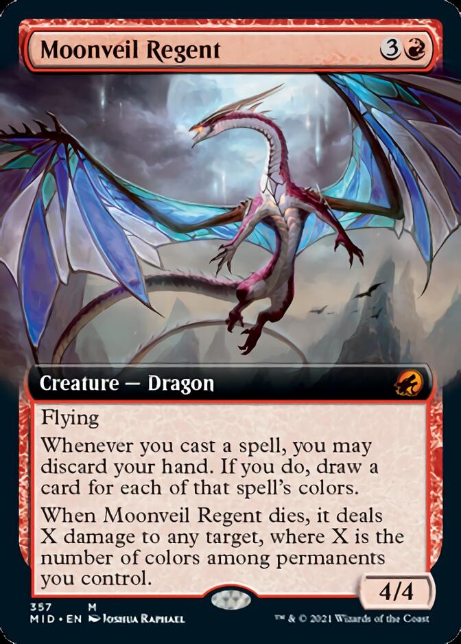 Moonveil Regent (Extended) [Innistrad: Midnight Hunt] | Fandemonia Ltd