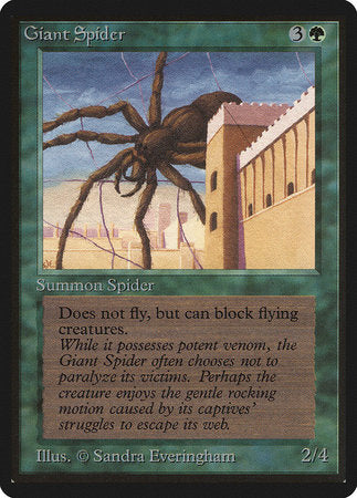 Giant Spider [Limited Edition Beta] | Fandemonia Ltd