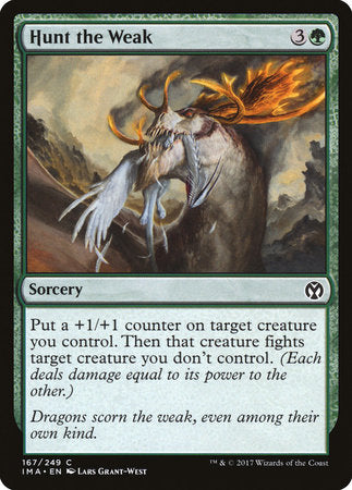 Hunt the Weak [Iconic Masters] | Fandemonia Ltd