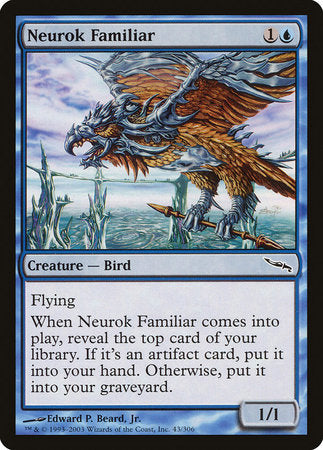 Neurok Familiar [Mirrodin] | Fandemonia Ltd