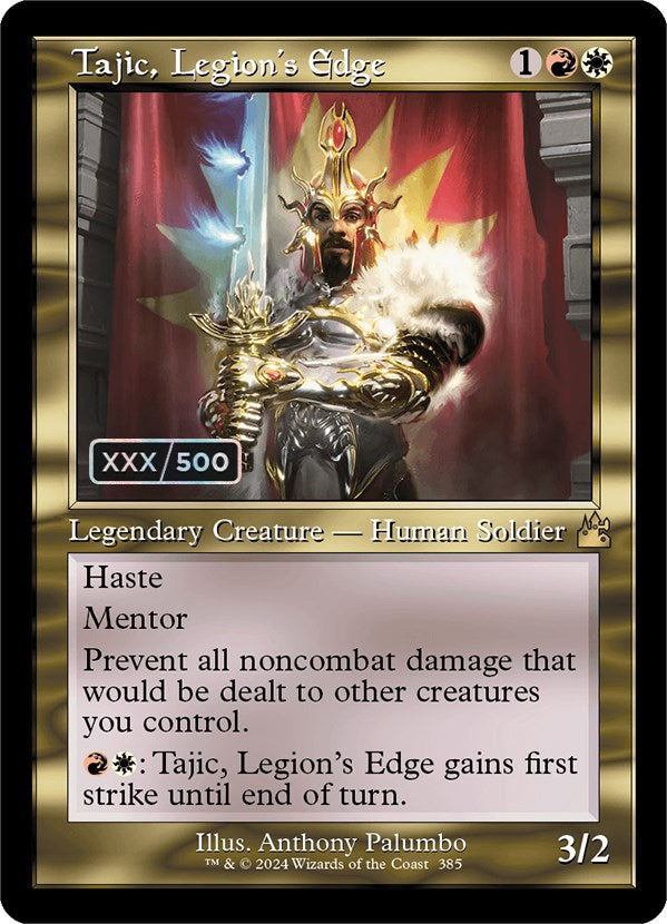 Tajic, Legion's Edge (Retro) (Serialized) [Ravnica Remastered] | Fandemonia Ltd