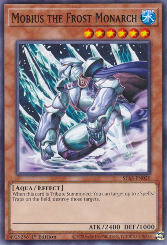 Mobius the Frost Monarch [STAS-EN029] Common | Fandemonia Ltd