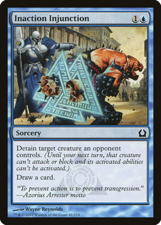 Inaction Injunction [Return to Ravnica] | Fandemonia Ltd