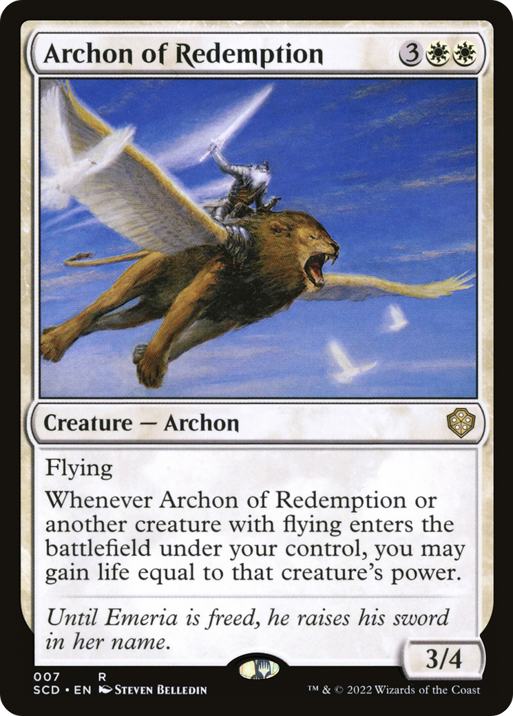 Archon of Redemption [Starter Commander Decks] | Fandemonia Ltd