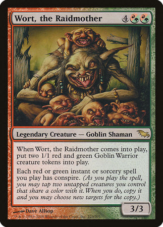 Wort, the Raidmother [Shadowmoor] | Fandemonia Ltd