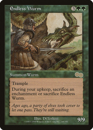 Endless Wurm [Urza's Saga] | Fandemonia Ltd
