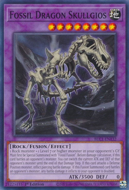 Fossil Dragon Skullgios [BLC1-EN132] Common | Fandemonia Ltd