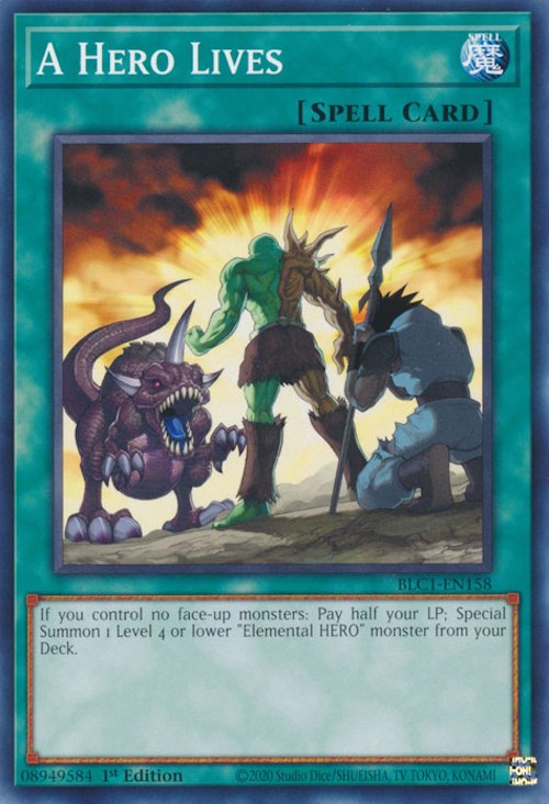 A Hero Lives [BLC1-EN158] Common | Fandemonia Ltd