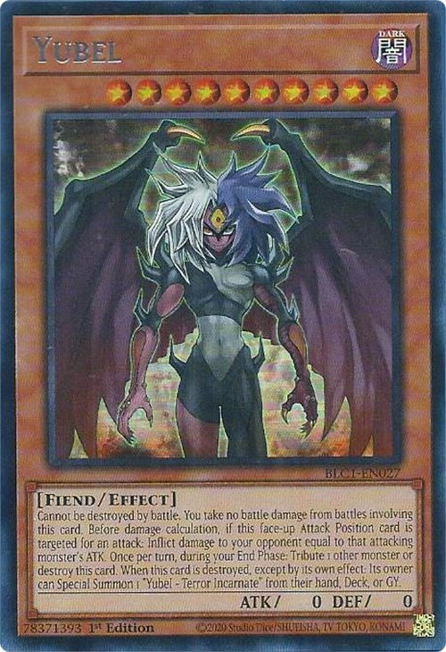 Yubel (Silver) [BLC1-EN027] Ultra Rare | Fandemonia Ltd
