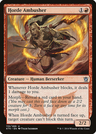 Horde Ambusher [Khans of Tarkir] | Fandemonia Ltd