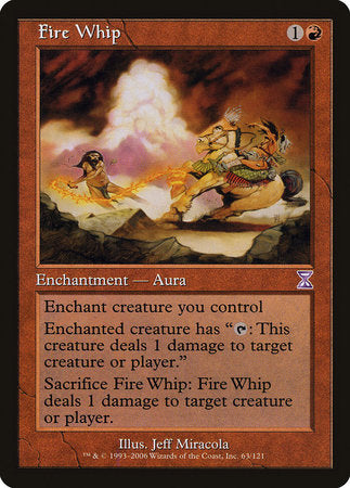 Fire Whip [Time Spiral Timeshifted] | Fandemonia Ltd