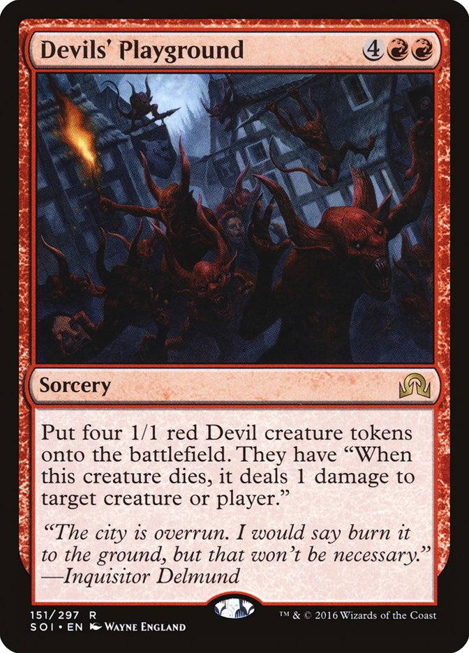 Devils' Playground [Shadows over Innistrad] | Fandemonia Ltd
