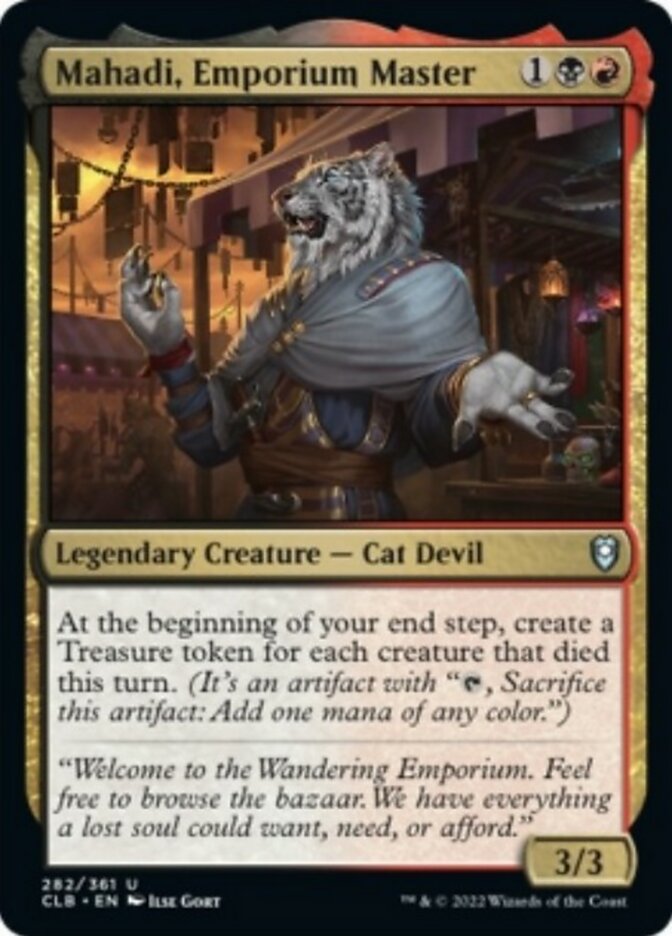 Mahadi, Emporium Master [Commander Legends: Battle for Baldur's Gate] | Fandemonia Ltd