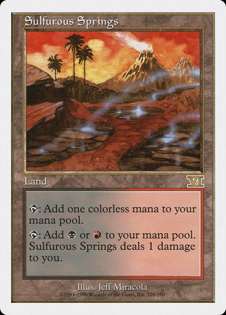 Sulfurous Springs [Classic Sixth Edition] | Fandemonia Ltd