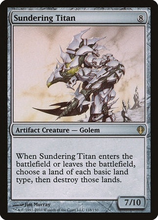 Sundering Titan [Archenemy] | Fandemonia Ltd