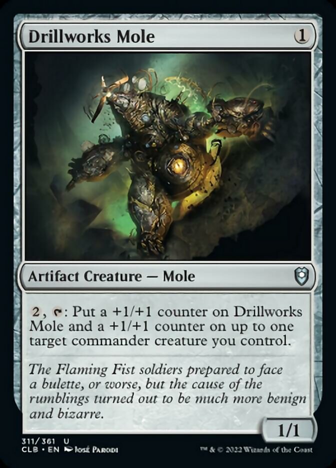 Drillworks Mole [Commander Legends: Battle for Baldur's Gate] | Fandemonia Ltd