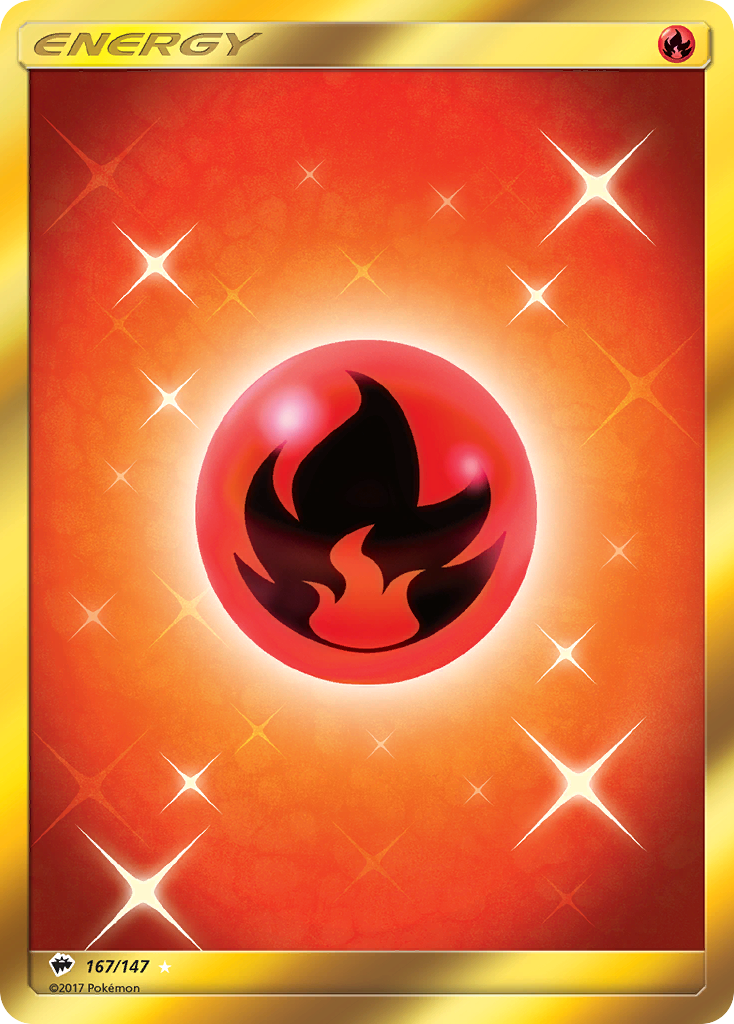 Fire Energy (167/147) [Sun & Moon: Burning Shadows] | Fandemonia Ltd