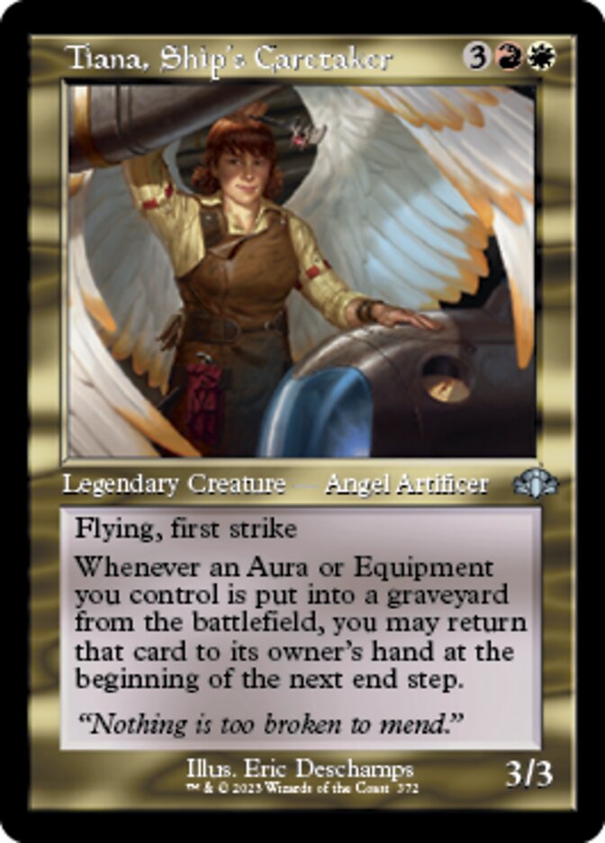 Tiana, Ship's Caretaker (Retro) [Dominaria Remastered] | Fandemonia Ltd