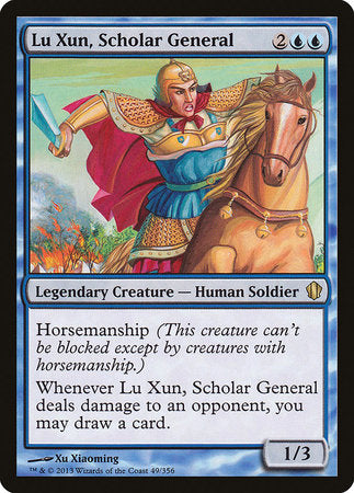 Lu Xun, Scholar General [Commander 2013] | Fandemonia Ltd