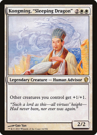 Kongming, "Sleeping Dragon" [Commander 2013] | Fandemonia Ltd