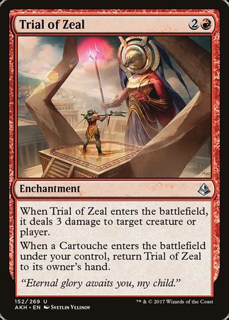 Trial of Zeal [Amonkhet] | Fandemonia Ltd