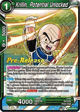 Krillin, Potential Unlocked (BT10-070) [Rise of the Unison Warrior Prerelease Promos] | Fandemonia Ltd