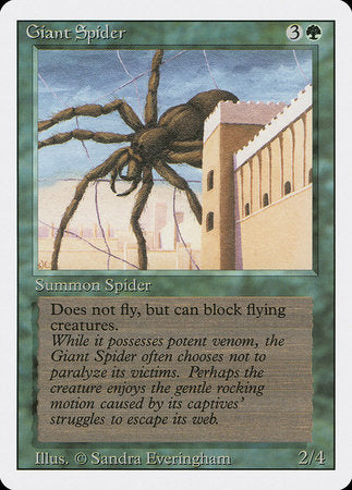 Giant Spider [Revised Edition] | Fandemonia Ltd